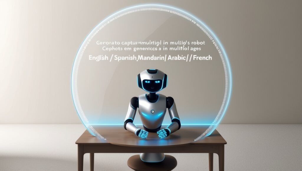 AI-powered caption generation for videos