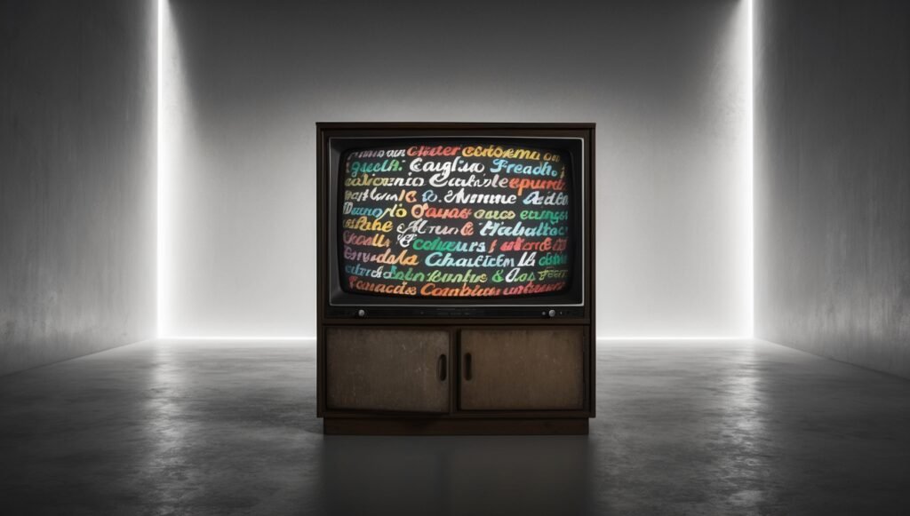 AI generating multilingual captions