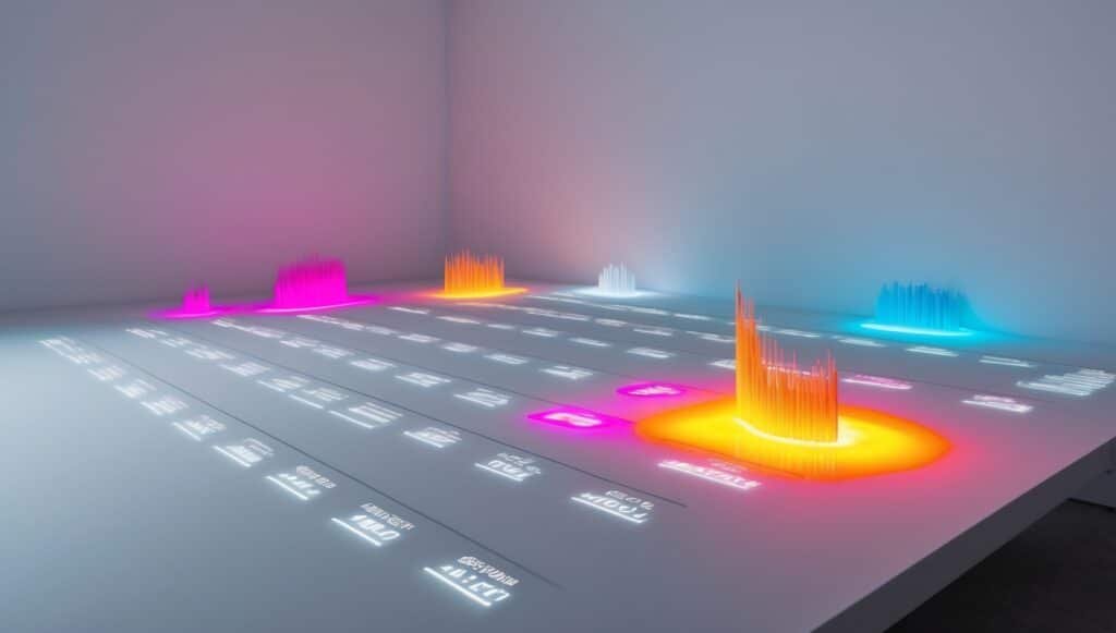 AI detecting highlights in a video timeline