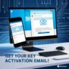 Instant digital delivery of Windows Activation Key via email