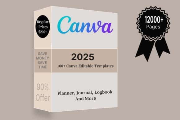 100+ Editable Templates for KDP 2025 – Planners, Journals & Logs