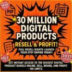 30 Million Digital Products Bundle – PLR & MRR Lifetime License