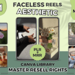 Aesthetic Reels for Instagram & TikTok – Editable Canva Templates with PLR MRR