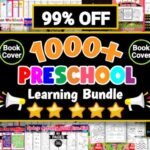 Preschool learning activity book bundle for KDP – 1000+ pages