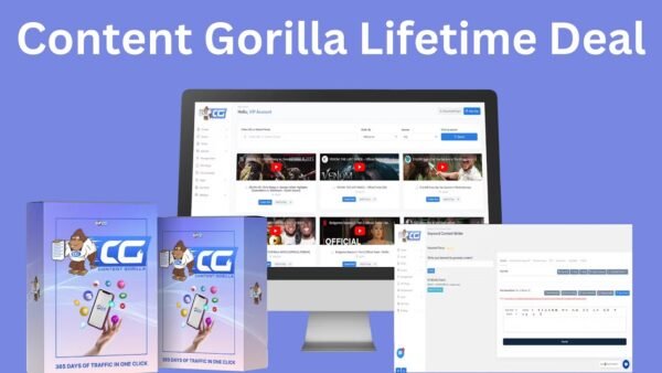 Content Gorilla Lifetime Deal – AI Blogging and SEO Automation Tool