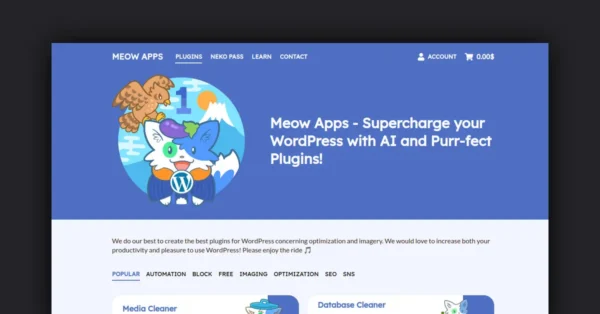 Meow Apps WordPress Plugin Bundle – Starter Plan
