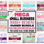 Mega SVG PNG Bundle with 20,000+ files