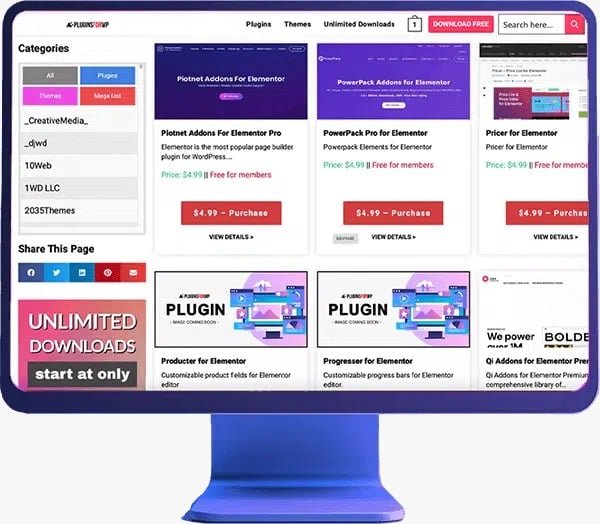 PluginsForWP 1-Year Unlimited GPL Subscription