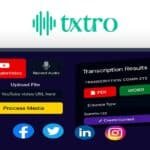 TXTRO AI Transcription Dashboard