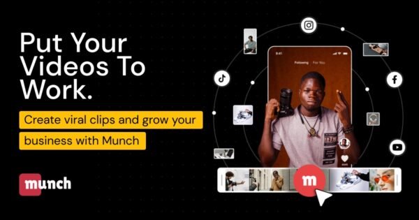 GetMunch AI Video Editor Interface